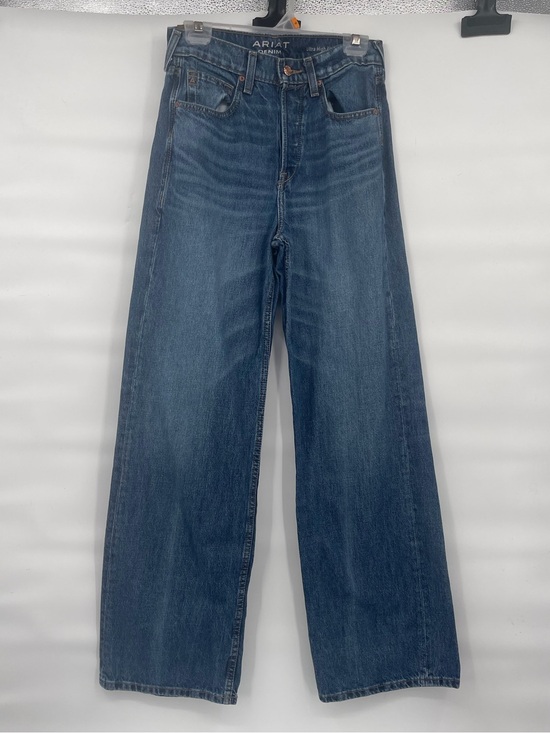 Ariat Denim - Ariat tomboy wide leg ultra high rise button fly jeans